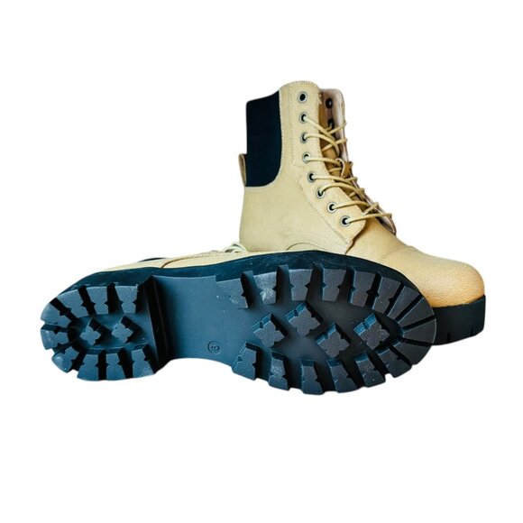 Seven7 brand size 9 Tan color boot with black detail - Picture 7 of 7